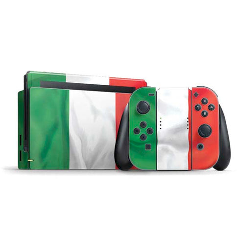 Italy Flag Nintendo Switch Bundle Skin